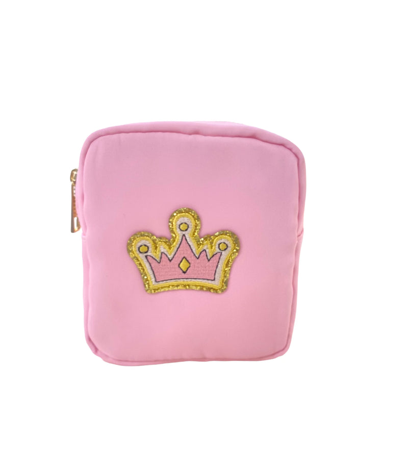 Small bag with crown patch